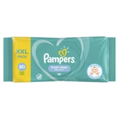 Pampers Fresh Clean Wipes, 80 Stück