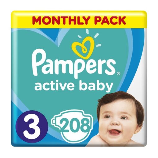 pampers active baby 3