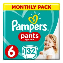 Pampers Pants 6, Windelhose für Kinder (14-19 kg), 132 Stk.