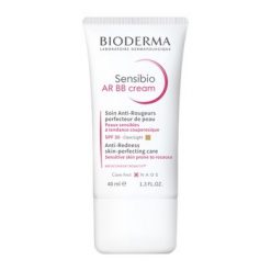 Bioderma Sensibio AR, BB Creme für sensible und Couperose Haut reduziert und maskiert Rötungen, 40 ml