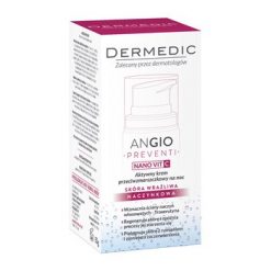 Dermedic Angio Preventi, aktive Anti-Falten-Nachtcreme mit Vitamin C, 55 g