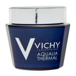 Vichy Aqualia Thermal Spa, feuchtigkeitsspendende und regenerierende Nachtgel-Creme gegen Müdigkeitserscheinungen, 75 ml