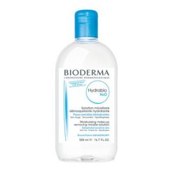 Bioderma Hydrabio H2O, feuchtigkeitsspendendes Mizellenwasser zur Gesichtsreinigung und Abschminkung, 500 ml