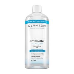 Dermedic Hydrain 3 Hialuro, H2O Mizellenwasser, 500 ml