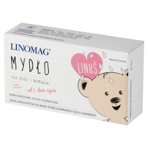 Linomag, Seife für Kinder und Babys, 100 g