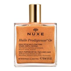 Nuxe Huile Prodigieuse OR, Mehrzweck-Trockenöl mit goldenen Partikeln, 50 ml