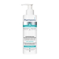 Pharmaceris A Puri-Sensimil, Mikrosphären-Reinigungsmilch zum Entfernen von Gesicht und Augen-Make-up, 190 ml