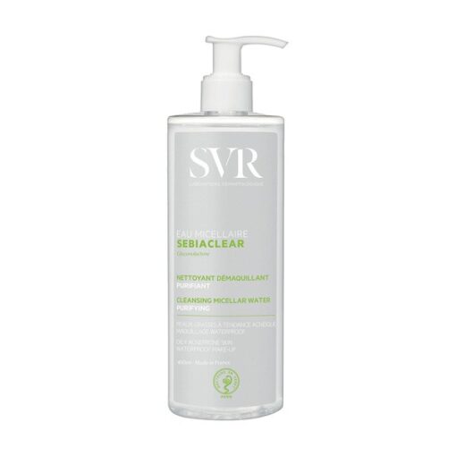 SVR Sebiaclear Eau micellaire, reinigendes Mizellenwasser, 400 ml