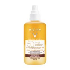 Vichy Capital Soleil, nebelbeschleunigende Bräunung mit Beta Carotine SPF 50, 200 ml