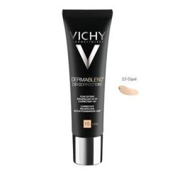 Vichy Dermablend 3D, Skin Leveling Foundation, 15 Opal, 30 ml