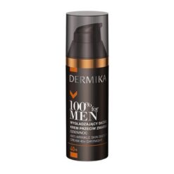 Dermika 100 For Men 40, glättet die Haut, Anti Falten Creme, 50ml