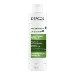 Vichy Dercos, Anti-Schuppen-Shampoo für normales und fettiges Haar, 200 ml