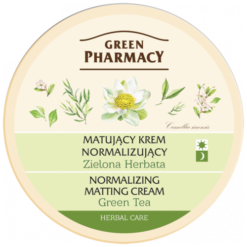 Green Pharmacy, mattierende Normalisierungscreme, grüner Tee, 150 ml