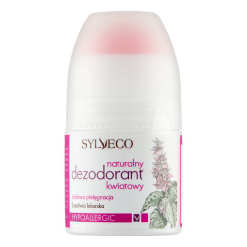 Sylveco, natürliches Deodorant, blumig, 50 ml