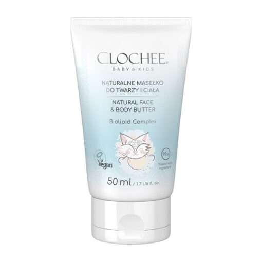 Clochee Baby & Kids, natürliche Gesichts und Körperbutter für Kinder, 50 ml