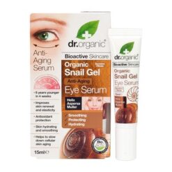 DR Organic Snail Gel, Augenserum mit Schneckenschleim, 15 ml