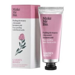 Make Me Bio Garden Roses, Gesichtspeeling mit Blütensäuren, 40 ml