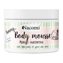 Nacomi, Körpermousse, Mangomakronen, 180 ml