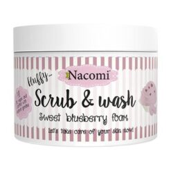 Nacomi, Peeling- und Waschschaum, süßer Heidelbeerschaum, 180 ml