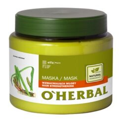 O Herbal, haarstärkende Maske, Kalmuswurzelextrakt, 500 ml