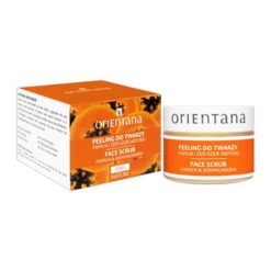 Orientana, natürliches cremiges Gesichtspeeling, Papaya und indischer Ginseng, 50 g