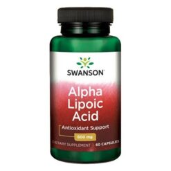 Swanson ALA Alpha-Liponsäure, 600 mg, Kapseln, 60 Stk.