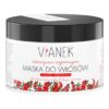 Vianek, intensiv regenerierende Maske für dunkles, coloriertes Haar, 150 ml