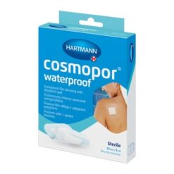 Cosmopor Wasserdichter, selbstklebender steriler Verband, 10 x 8 cm, 5 Stk.