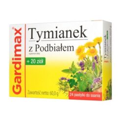 Gardimax Thymian mit Huflattich 20 Kräuter, Lutschtabletten, 24 Stk.