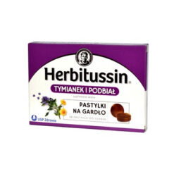 Herbitussin Thymian und Huflattich, Lutschtabletten, 12 Stk.