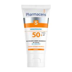 Pharmaceris S, eine sichere schützende Gesichtscreme ab dem ersten Lebenstag, SPF 50+, 50 ml