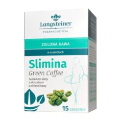 Slimina Green Coffee, Rohkaffee, Sachets, 2,3 g x 15 Stk.