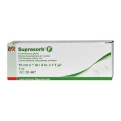 Suprasorb F, transparenter Verband, unsteril, selbstklebend, 10 cm x 1 m, 1 Stück