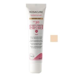 Synchroline Rosacure Intensive Teintee Clair, Gesichtscreme mit Schutzfilter SPF 30, 30 ml