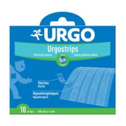 Urgostrips, Wundverschlussstreifen, steril, 100 mm x 6 mm, 10 Stk.