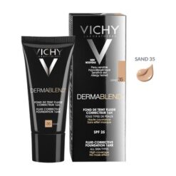 Vichy Dermablend, lang anhaltende Korrekturflüssigkeit, SPF 35, 35 Sand, 30 ml