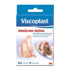 Viscoplast, empfindliche Haut, Mischpflaster, 24 Stk.