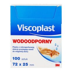 Viscoplast, wasserfestes Pflaster, 72 mm x 25 mm, 100 Stk.