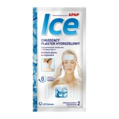 Apap Ice, kühlendes Hydrogel-Pflaster, 2 Stück, 1 Beutel