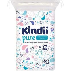 Cleanic Kindii, Baby Sensitive, Wattepads für Babys, 60 Stk.