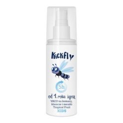 Kickfly VACO, Flüssigkeit gegen Mücken, Zecken, Fliegen, KIDS, Tropical Fruit, 100 ml