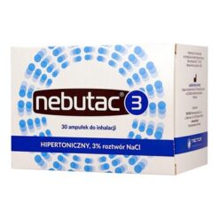 Nebutac 3, Inhalationslösung, hyperton, 3 NaCl, 4 ml, 30 Ampere