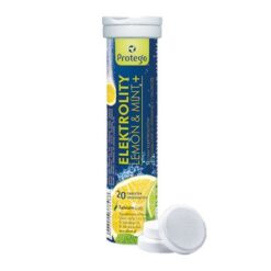 Protego Electrolytes Lemon & Mint, Brausetabletten, 20 Stk.