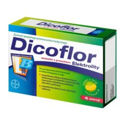 Dicoflor Elektrolyte, Pulver, 6 Portionen (12 Sachets)