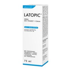 Latopic, Gesichts und Körpercreme, 75 ml