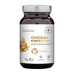 Omega + Vitamin D3 800 IE für Kinder, Weichkapseln, 60 Stk.