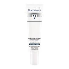 Pharmaceris V Viti Melo Night, repigmentierende Creme, die den Bereich von Whitewash Flecken reduziert, für Gesicht und Körper, 40 ml