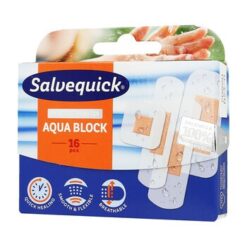 Salvequick, Pflaster, Aqua Block, wasserfest, 16 Stk.