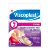 Viscoplast Komfort Mix für Schürfwunden, Fußpflaster, 6 Stk.