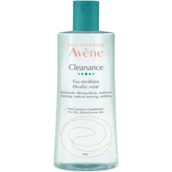 Avene Eau Thermale Cleanance, Mizellenwasser für Gesicht und Augen, 400 ml